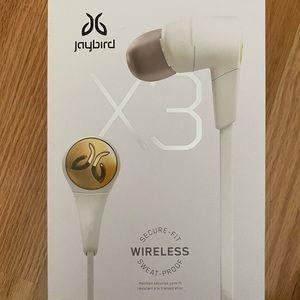 Jaybird Wireless Earbuds X3 White New